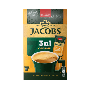 Jacobs Mixes Caramel 3in1 Carton