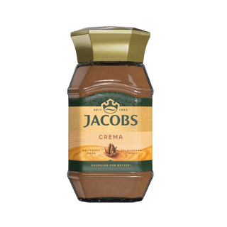 Jacobs Pure Reignite Crema 200g Jar NR 19724 Black OFFICIAL